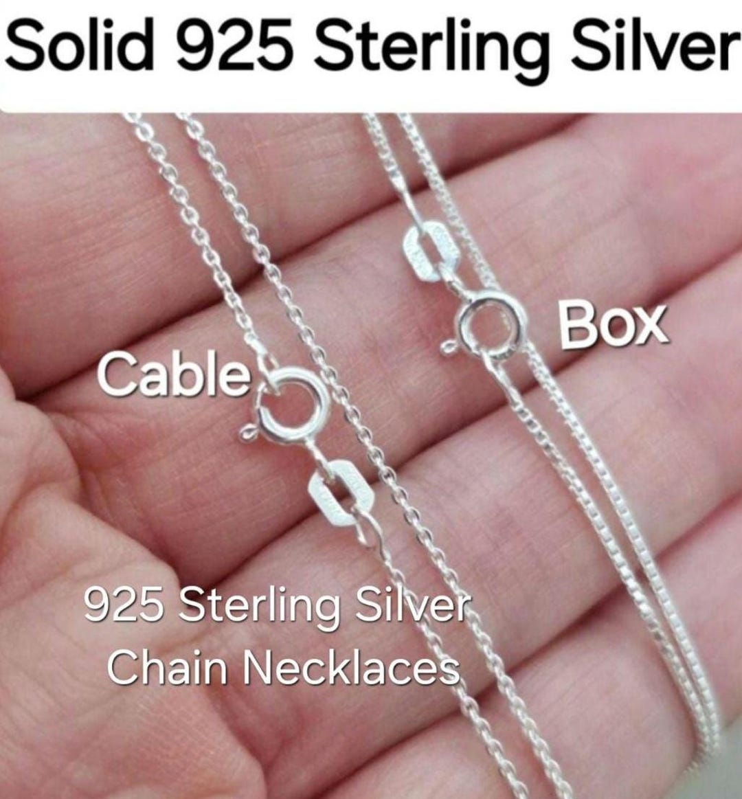アクセサリー silver 925 vintage cable chain necklace Vintage Sterling Silver 925 0.8mm Cable Chain Necklace 18
