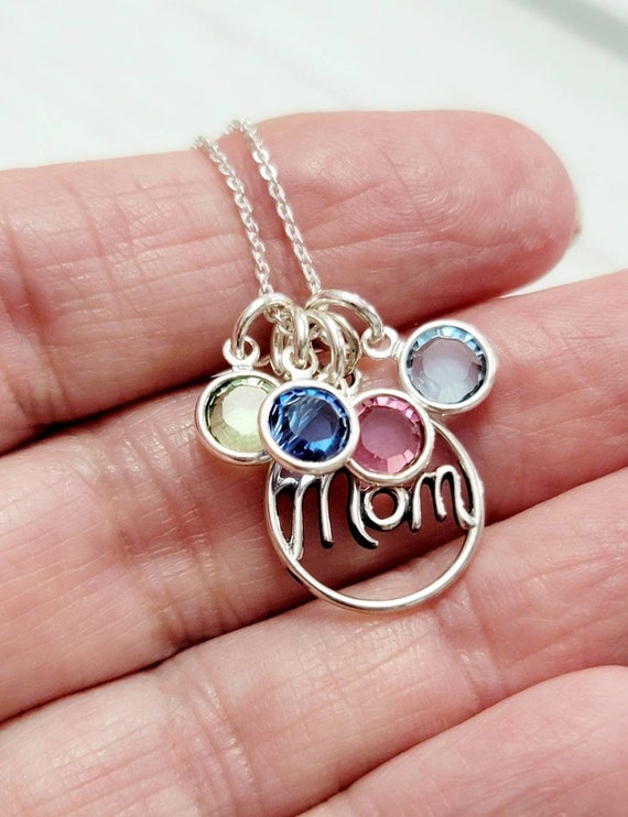 Mom Necklace Personalized Mom Necklace 