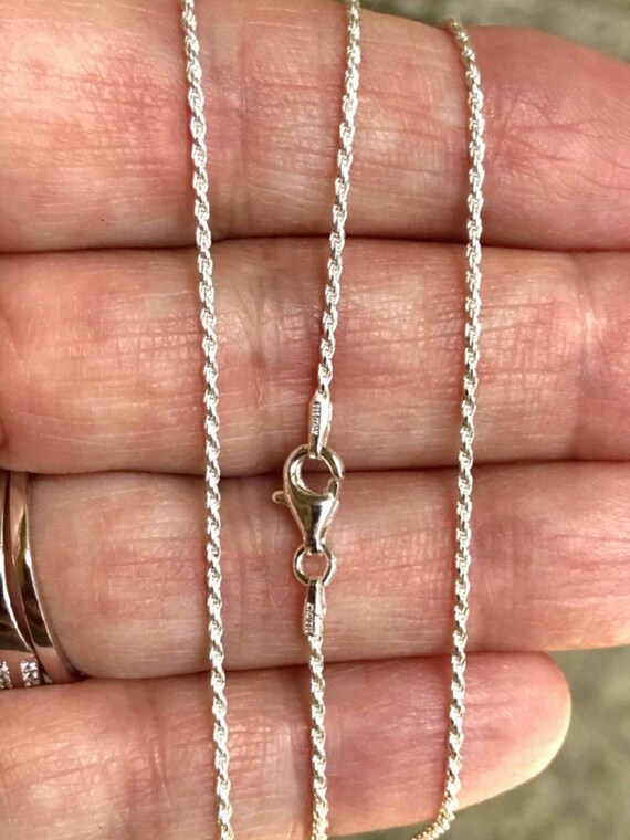 1 mm 2024 gold rope chain