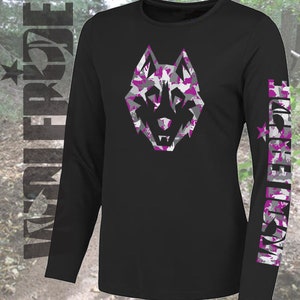 Womens mountain bike long sleeve performance top. Ladies MTB jersey, cycling bike - loose fit