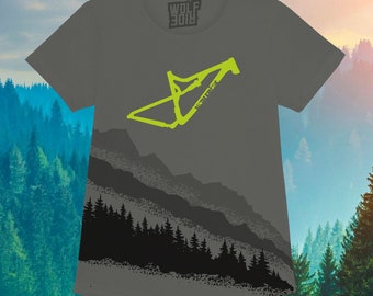 Maglia da mountain bike da donna, maglietta da ciclismo traspirante Wolfride
