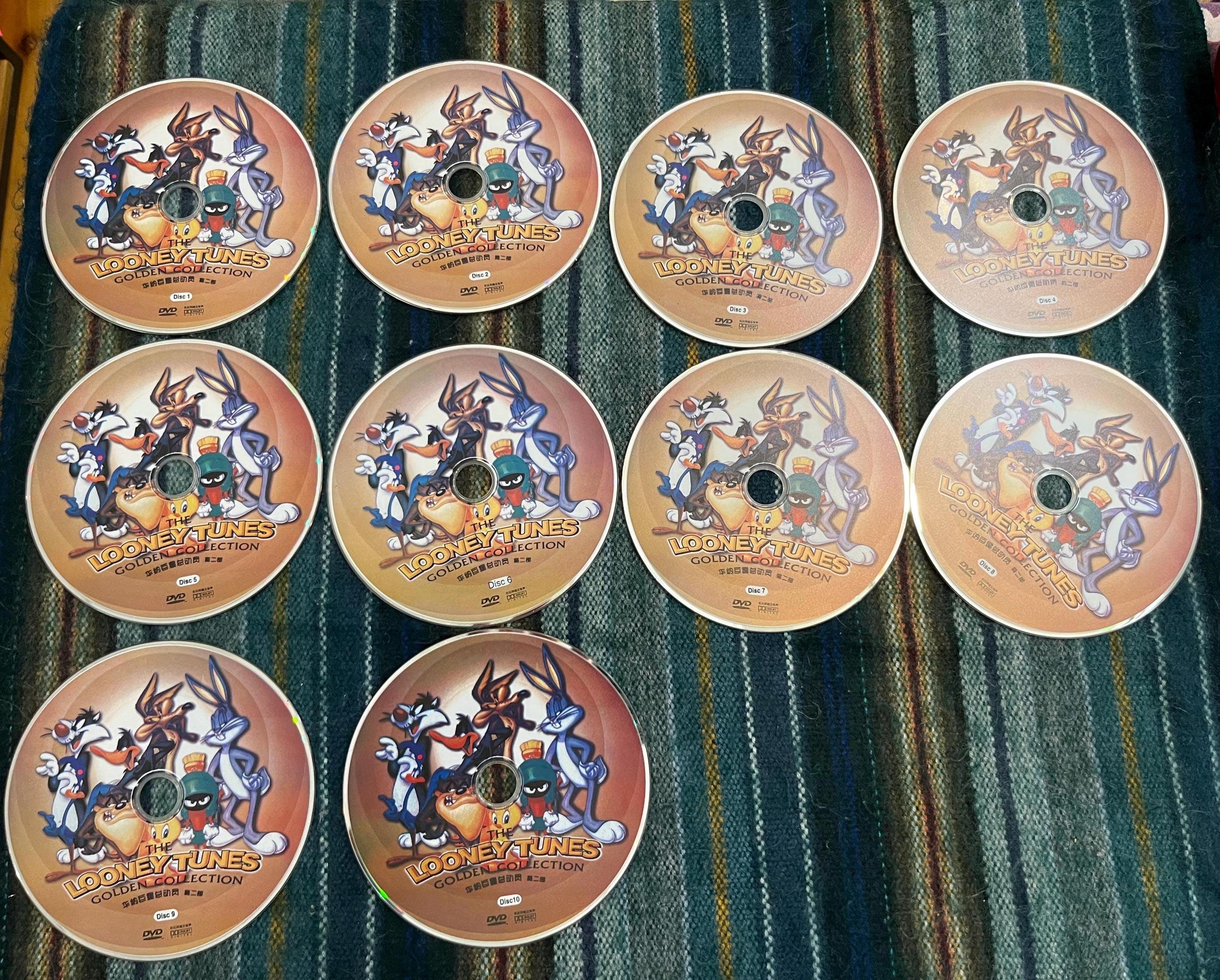 The Looney Tunes Golden Collection 10-disc DVD Chinese Edition
