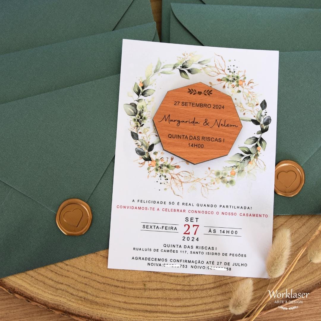 Convite De Casamento - Etsy Sweden, image size:1080x1080