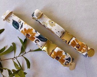 Sunflower Baby Dog Collar