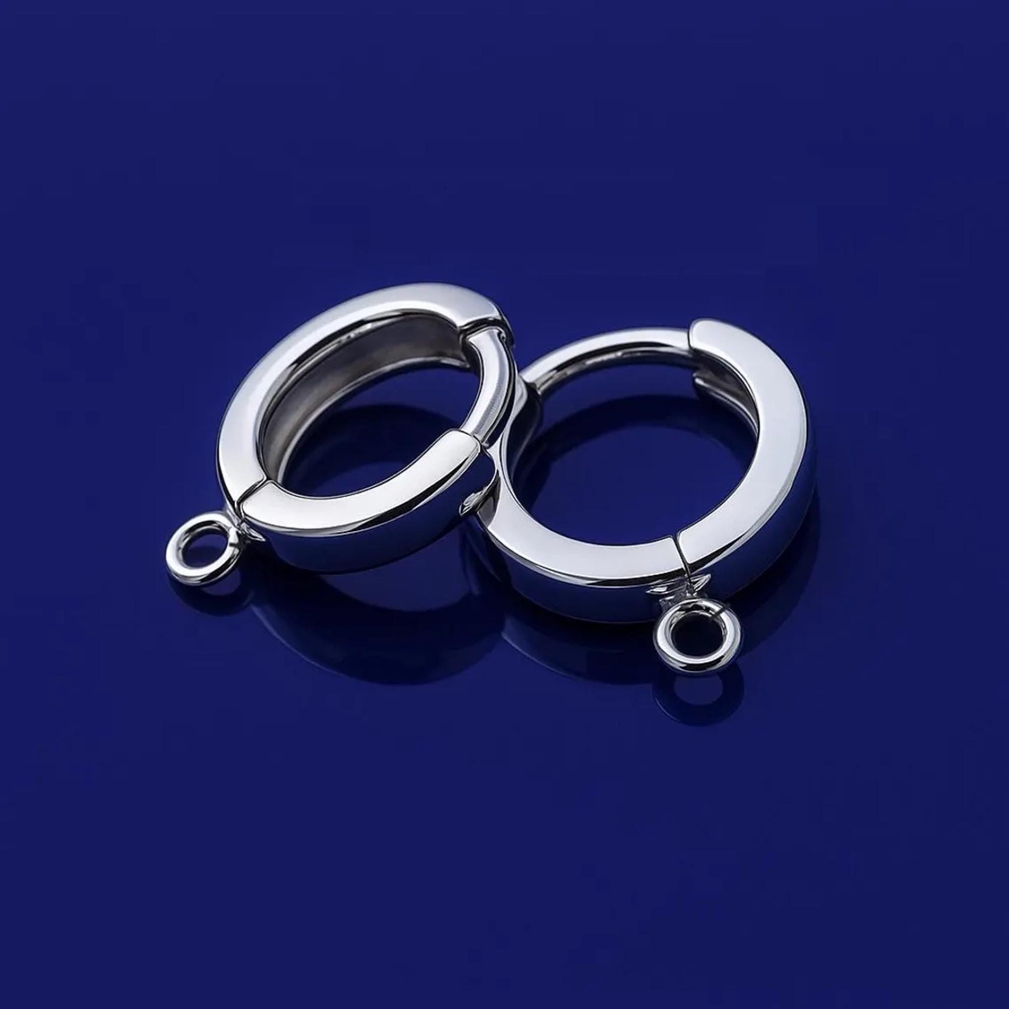 Sterling Silver Lever Back Hoops 925 Earwires Nickel Free Findings