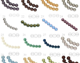 10pcs 5810 Swarovski Crystal PEARL 6mm Swarovski Crystals perfect for earwires and pendants