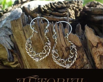 Wire Wrapping Tutorial All Souls Night Earrings by Zyta Rogowska PDF