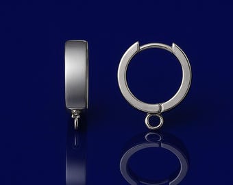 Leverback Hoop Earrings Sterling Silver 925 Jewelry Findings