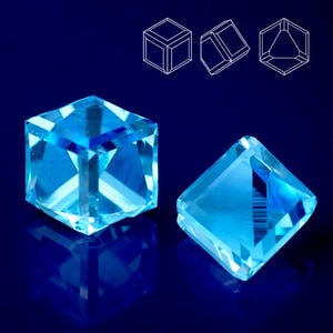 Würfel 4841 Stück 4 mm Kristalle von Swarovski® Multicolors für Ohrringe & Anhänger