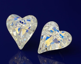 6240 WILD HEART-kristallen van 12 mm van Swarovski® Meerdere kleuren voor oorbellen en hangers
