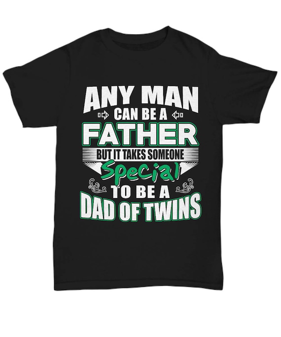 dad of twins t shirt