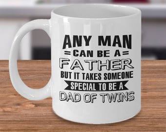 Dad of Twins Mug, Funny Mug For Father&#39;s Day Great Gifts For Dad of Twins, Grandpa, Papa, Poppop, Grandad