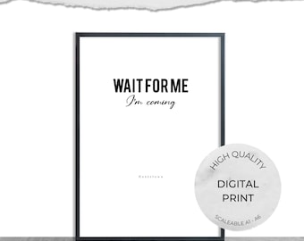 Hadestown muzikale citaat print, Broadway West End fanart (digitale download)