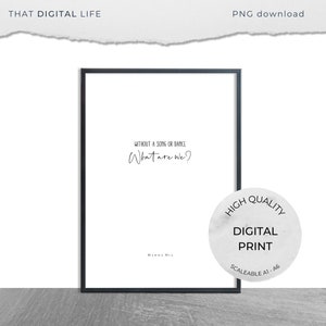 Mamma Mia, Musical Theatre quote, printable art, thank you, west end, broadway, fan art, quote, song lyrics, instant download art