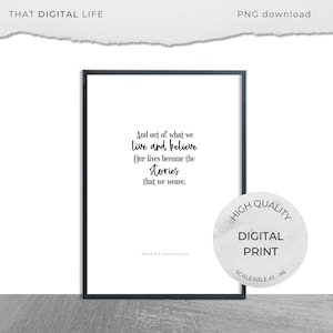 Once On This Island, Musical Theatre quote, printable art, west end, broadway, fan art, quote, song lyrics, instant download art