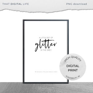 Everybody&#39;s Talking About Jamie, Musical Theatre quote, printable art, west end, broadway, fan art, quote, song lyrics, instant download art