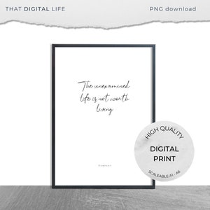 Company, Musical Theatre quote, printable art, unexamined life, west end, broadway, fan art, quote, song lyrics, instant download art