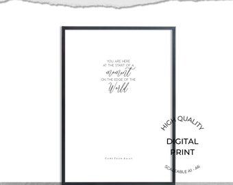 Come From Away Quote Print, Broadway Musical Wall Art (Digital Download)