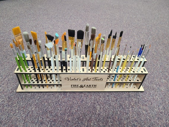 Paint Brush Holder, Paint Brush Rack, Hobby Tool Holder, Hobby Tool Rack 