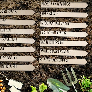 Wooden Garden Stake Plant Marker Birch Wood Herb Label Vegetable Sign Lover Soil Id Spike Name Aunt Teacher School Mom Decor Outdoor Mothers