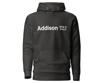 Chicago Cubs Wrigley Field 'The L' Hoodie - Addison Station