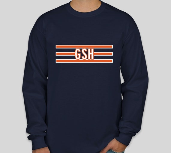 initials on bears jersey