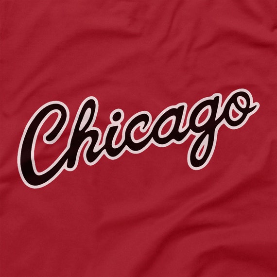 cursive bulls jersey