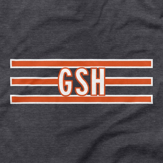 Chicago Bears Shirt GSH Logo Navy Blue 