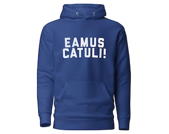Eamus Catuli Hoodie, Chicago Cubs Latin Sign – Cubby Blue