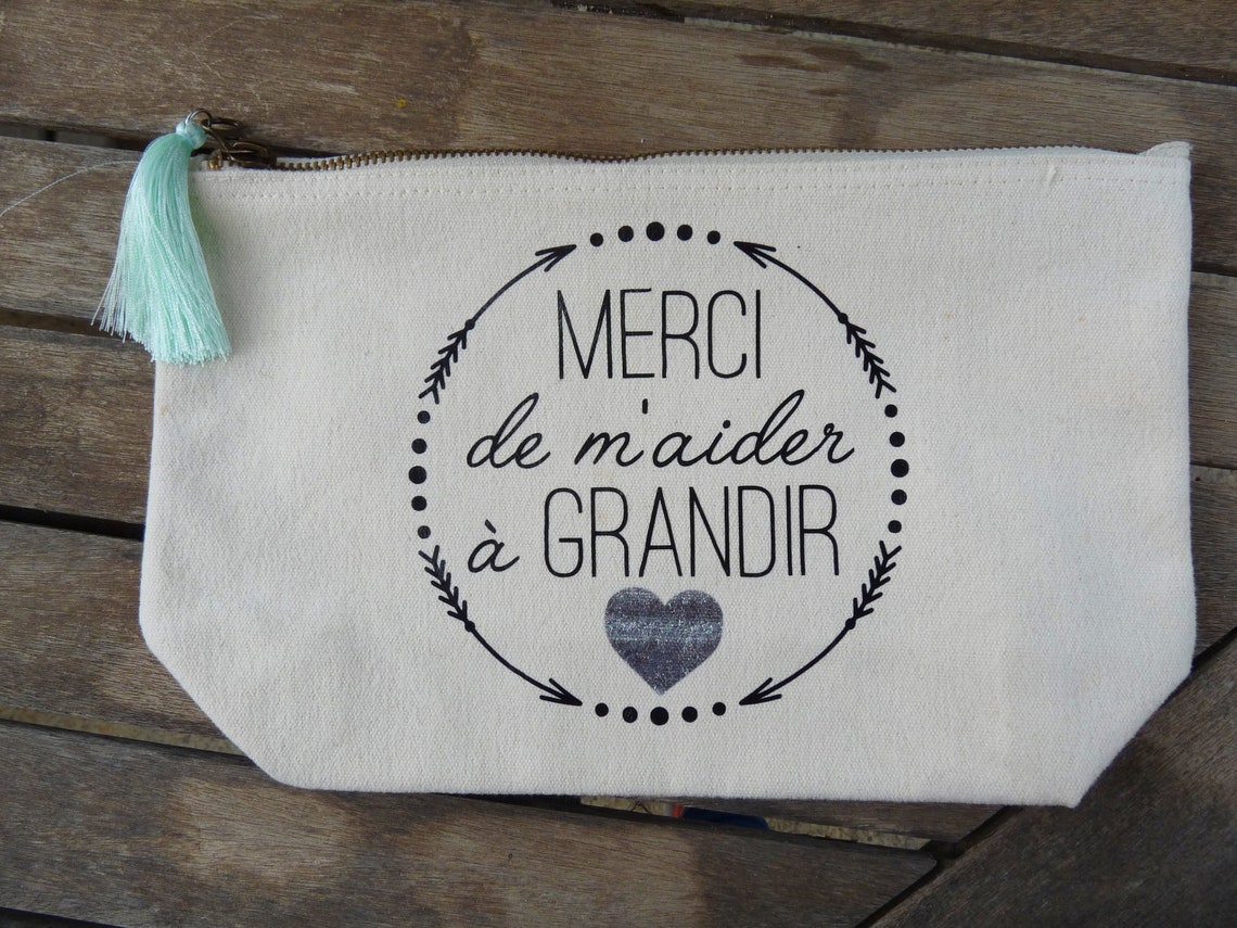 Trousse merci de m'aider à grandir trousse nounou - Etsy France