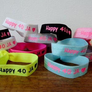 Personalized elastic bracelet, souvenir gift for EVJF and birthday image 5