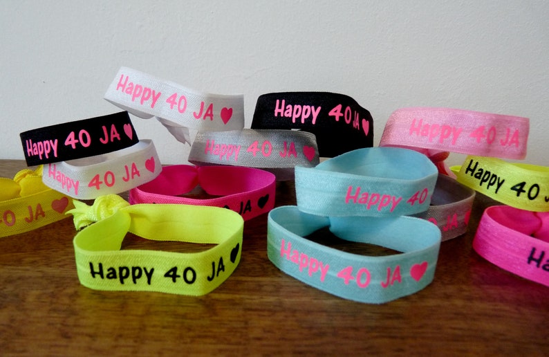 Personalized elastic bracelet, souvenir gift for EVJF and birthday image 5