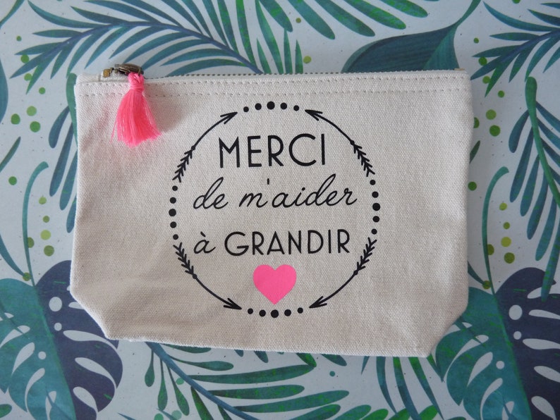 Trousse merci de m'aider à grandir trousse nounou - Etsy France