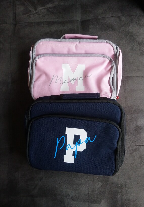 next lunch bag with initial