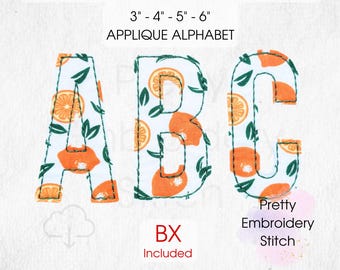 Bean Stitch Alphabet Design - 4 Grössen - Stickdatei