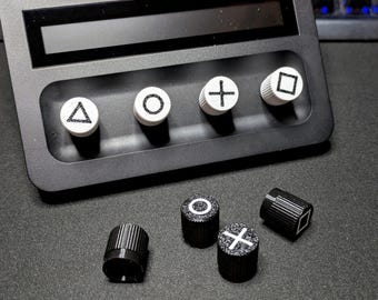 Stream Deck Plus custom knobs with geometrical shapes