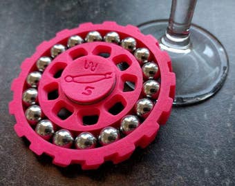 Double bearing fidget spinner