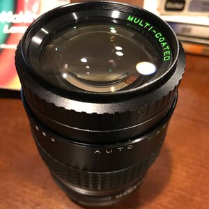Makinon lense multi-coated f1.35/55mm 8114074 camera lens image 6