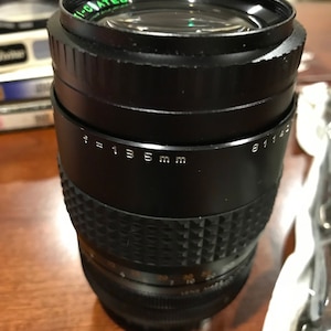Makinon lense multi-coated f1.35/55mm 8114074 camera lens image 9