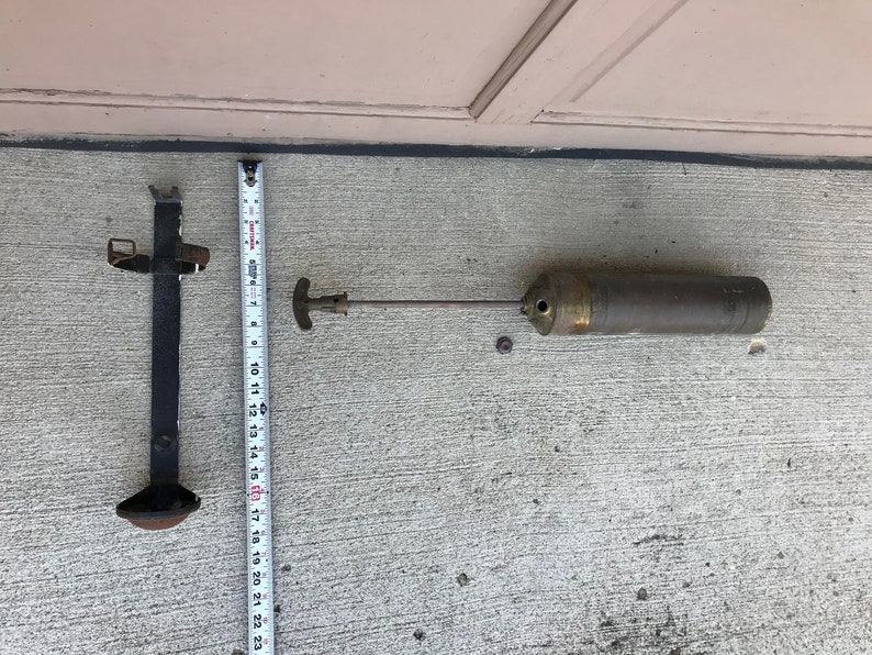 Vintage Buffalo Betterbuilt Empty Fire Extinguisher Display the Fyr