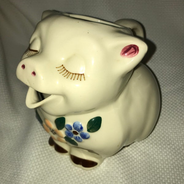 Shawnee vintage maiale lanciatore Smiley