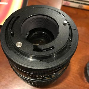 Makinon lense multi-coated f1.35/55mm 8114074 camera lens image 5