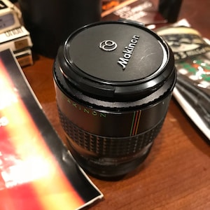 Makinon lense multi-coated f1.35/55mm 8114074 camera lens image 1