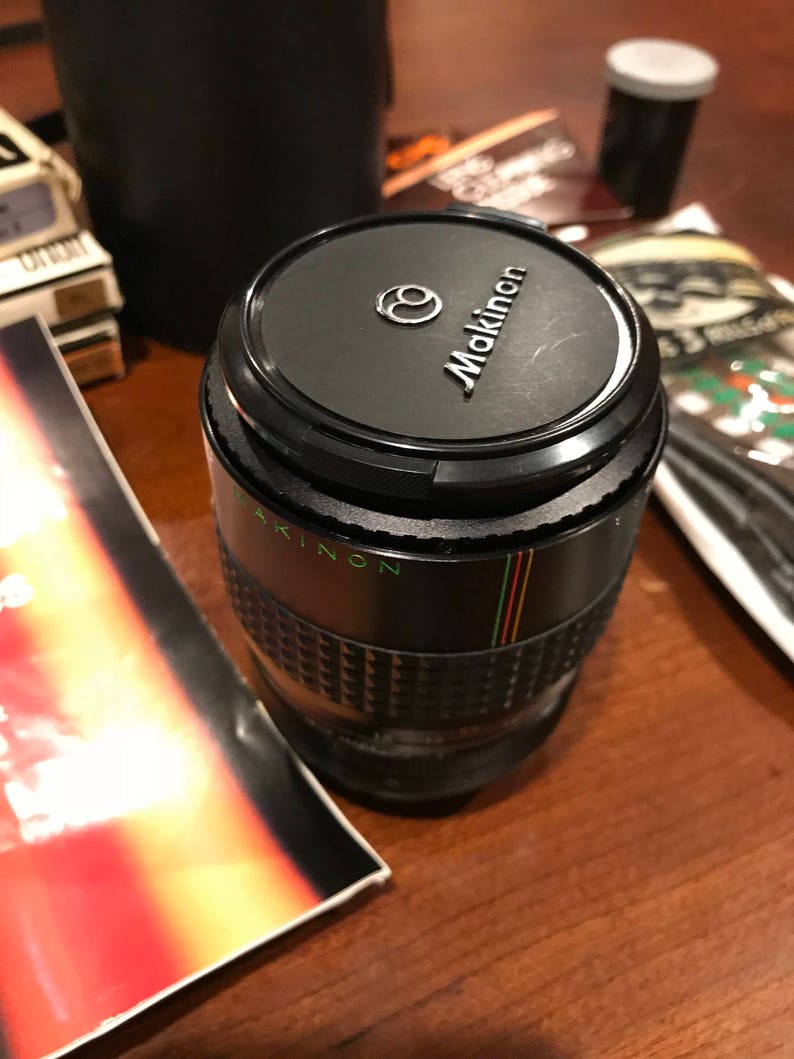 Makinon lense multi-coated f1.35/55mm 8114074 camera lens image 1
