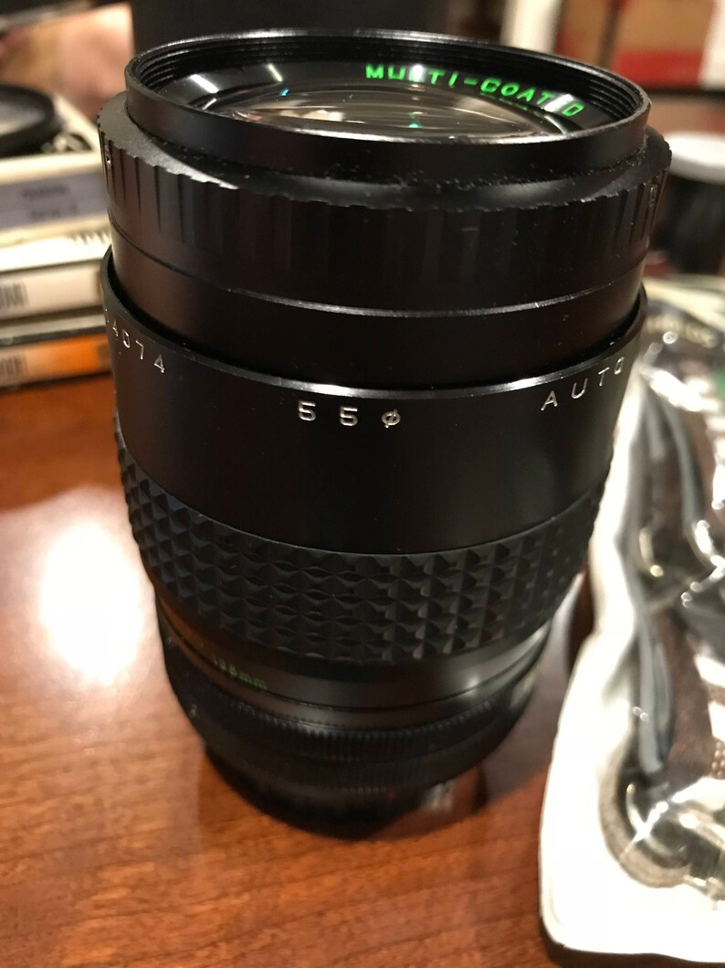 Makinon lense multi-coated f1.35/55mm 8114074 camera lens image 10