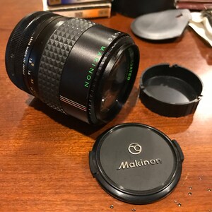 Makinon lense multi-coated f1.35/55mm 8114074 camera lens image 3