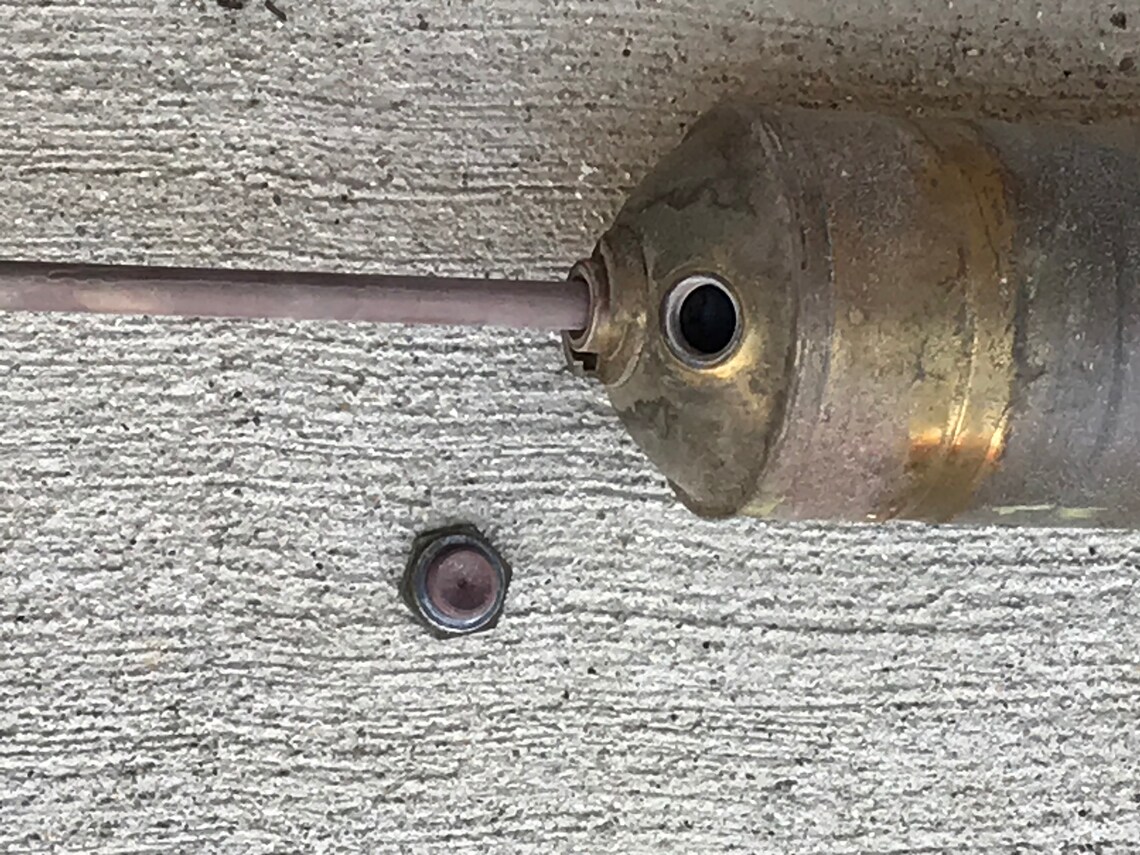 Vintage Buffalo Betterbuilt Empty Fire Extinguisher Display the Fyr