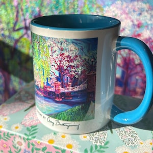 Mug featuring "Hello Again, Boston" painting  (11oz)
