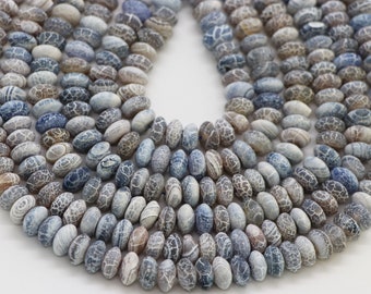 25 roundels agate weathering 10 mm