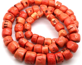 XL coral strand salmon red